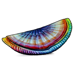 Colorful Clam Artwork PNG Hvt66