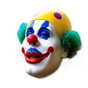 Colorful Clown Emoji Png 05252024 PNG image