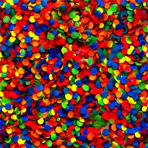 Colorful Confetti C PNG image