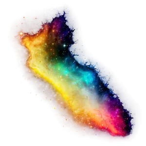 Colorful Cosmic Dust Png Ias PNG image