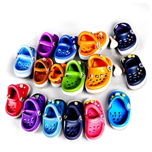 Colorful Crocs Collection PNG Jqk66