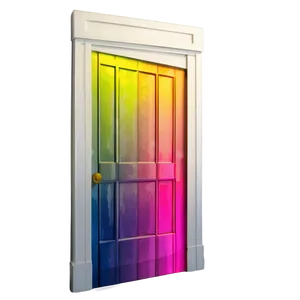 Colorful Custom Door PNG 05042024 PNG