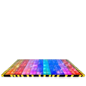 Colorful Dance Floor Png 06262024 PNG image