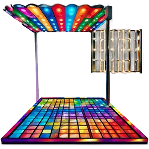 Colorful Dance Floor Png Itg26 PNG image