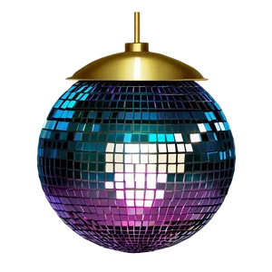 Colorful Disco Ball Illumination