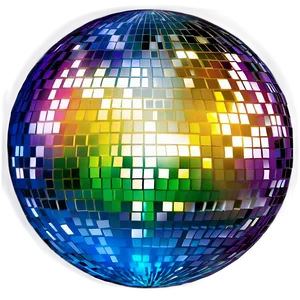 Colorful Disco Ball Sparkle