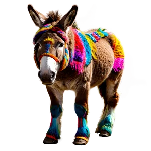 Colorful Donkey PNG 89 PNG