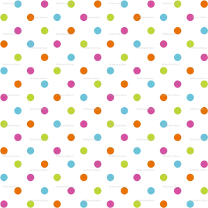 Colorful Dots Pattern Background PNG