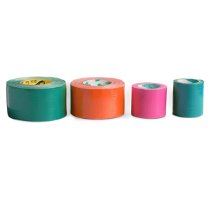 Colorful Duck Tape Rolls Png 79 PNG image