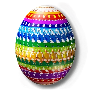 Colorful Easter Egg Png 51 PNG image