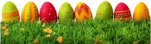 Colorful Easter Eggsin Grass.jpg