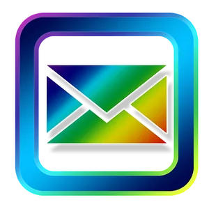 Colorful Email App Icon
