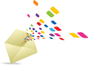 Colorful Email Explosion