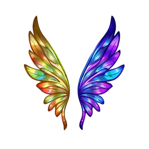 Colorful Fairy Wing Png 56 PNG image