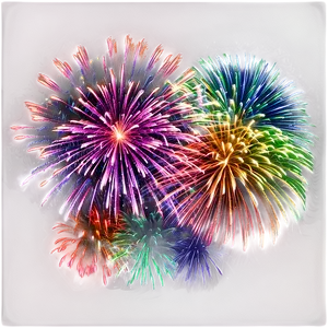 Colorful Fireworks Png Mbb PNG image