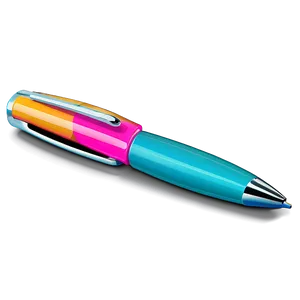 Colorful Flair Pen Set PNG Luh44 PNG