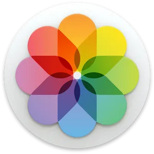 Colorful Flower App Icon PNG image