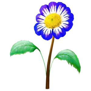 Colorful Flower Stem PNG 64