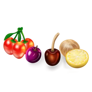Colorful Food Illustrations PNG 65 PNG