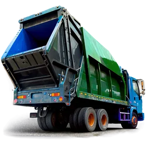 Colorful Garbage Truck Png Glt7 PNG image