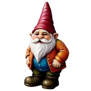 Colorful Garden Gnome Png Wsv PNG image