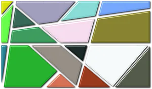 Colorful Geometric Shapes Background PNG image