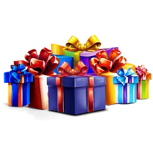 Colorful Gift Boxes PNG Ljf PNG