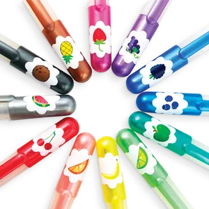 Colorful Glitter Pens Collection