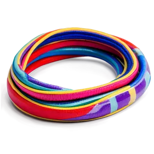 Colorful Hair Elastic Png Qjq86 PNG image