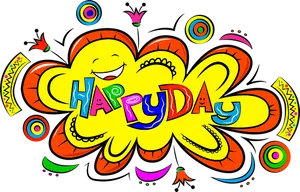 Colorful Happy Day Celebration