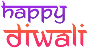 Colorful_ Happy_ Diwali_ Text PNG image