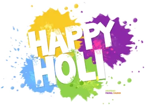 Colorful_ Happy_ Holi_ Greeting PNG image