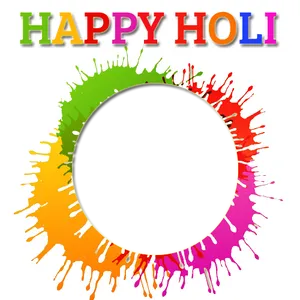 Colorful_ Happy_ Holi_ Greeting PNG image