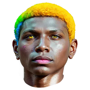 Colorful Headshot PNG Toq