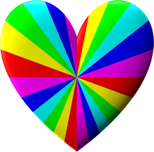 Colorful Heart Valentines Day