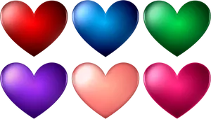 Colorful Hearts Collection