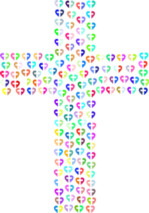 Colorful Hearts Pattern