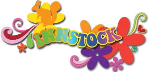 Colorful_ Hippie_ Style_ Text_ Vector PNG