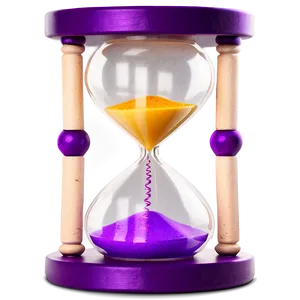 Colorful Hourglass Image PNG 05232024