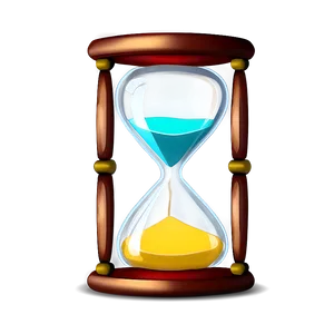 Colorful Hourglass Image PNG 05232024