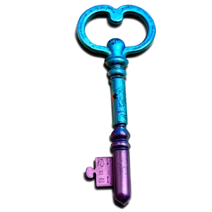 Colorful House Key Png 15 PNG image