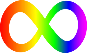 Colorful Infinity Symbol PNG image