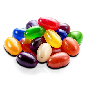 Colorful Jelly Beans PNG 06292024