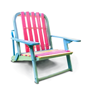 Colorful Lawn Chair PNG Pfe PNG