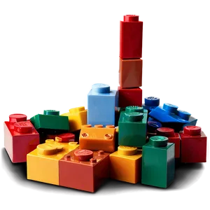 Colorful Lego Bricks Assortment Png Vjh PNG image