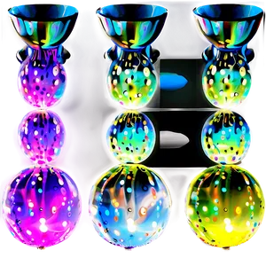 Colorful Lets Glow Crazy Decor Png 48 PNG image