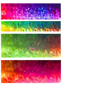 Colorful Light Leak Overlay Png Pbq PNG image