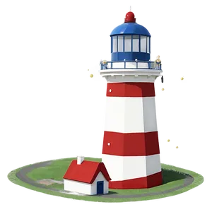Colorful Lighthouse Png Yvb27 PNG image