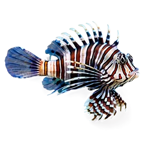 Colorful Lionfish Png 35 PNG image