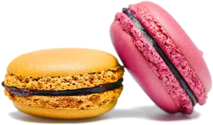 Colorful Macarons Isolated PNG image